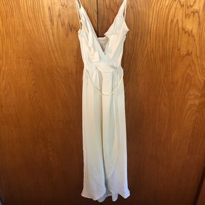 Everly Cream Spaghetti Strap Maxi